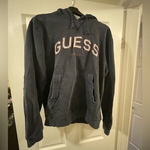 dark blue hoodie